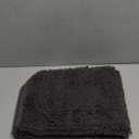 Smiry Dog Door Mat for Muddy Paws 30x20, Absorbs Moisture and Dirt Doormat, Non-Slip Washable Quick Dry Chenille Front Door Mat Indoor Entrance, Entryway Carpet for Inside Floor, Dark Grey