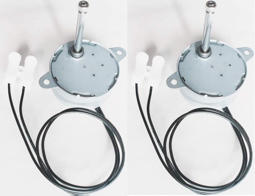 2PCS TYC-40 AC 12V 50/60Hz Synchronous Motor 5RPM CW/CCW 2-3W for LED Decoration Christmas Ornament (Shaft Length 33mm)