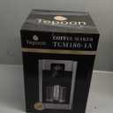 Mixpresso 12-Cup Drip Coffee Maker With Lcd Touch Display, Programmable Coffee Pot Machine, Borosilicate Glass Carafe, Anti-Drip System, Stainless Steel & Black Electric Coffee Maker