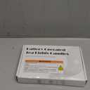 Homemory 24pcs Flameless LED Tea Lights with Remote & Timer, 400+Hours Realistic Flickering Battery Candles for Seasonal, Tabletop, and Centerpieces Decor (Cool White Glow, White Base)