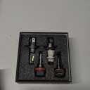 for 2014-2021 Toyota Tundra Fog Lights Bulbs Combo, 4pcs Super Bright White Dual Beam & Fog Lights Blubs Package