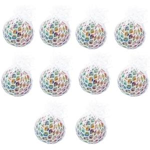 Decompression Grape Balls, 20 Pcs 2 Inch Soft Plastic Colorful Squeeze Ball for Pinching in Life