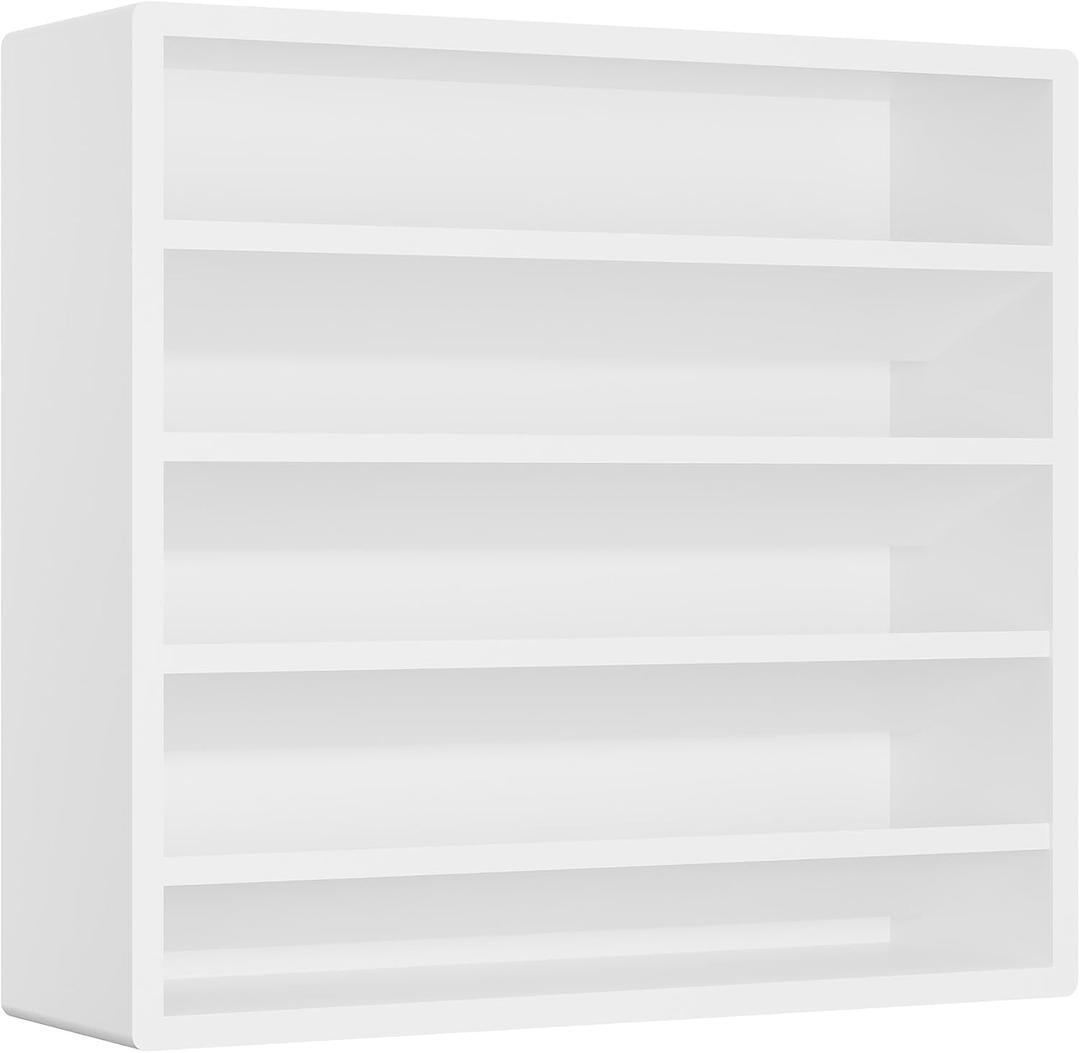 Orimade 4 Tier Spice Rack Organizer for Cabinet, Freestanding Bamboo Seasoning Rack for Countertop, Cupboard, Pantry, Kitchen, 13.18 x 4.13 x 12.2 inches(Spice Jars Not Included), White Orimade 4 Tier Spice Rack Organizer for Cabinet, Freestanding Bamboo Seasoning Rack for Countertop, Cupboard, Pantry, Kitchen, 13.18 x 4.13 x 12.2 inches(Spice Jars Not Included), White