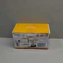 Canisters Sets for Kitchen Counter Storage and Organization with Wooden Bamboo Lids, Food Pantry Containers, Stackable Steel Storage Bins, Airtight Sugar Tea Coffee Canisters - Cream