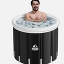 Moyanne Ice Bath Tub,155 Gallons Inflatable Cold Plunge Tub for Athletes' Recovery - Portable Outdoor Polar Pod Recovery Solution,39.3'' x 29.5''
