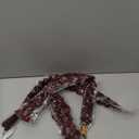 99J Human Braiding Hair for Boho Braids 150g 24 inch Burgundy Curly Boho Hair for Braiding Knotless 10A Deep Wave Bulk Bohemian 3 Bundles