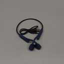 Bluetooth Headphones Waterproof Bone Conduction Headset Open Ear Earphones Blue Headset with mic, Bluetooth Headset with mic