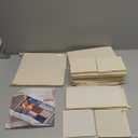 Criusia Drawer Organizer Clothes, 10 Pack Dresser Organizer for Baby Clothes, Underwear, Sock- Foldable Closet Organization and Storage Dividers Bins for Nursery, Bedroom (Beige)