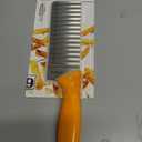 ZYLISS Crinkle Cut Knife, Potato and Vegetable Cutter, Stainless Steel (Orange)