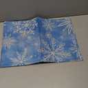 Siilues Christmas Table Runner, Blue Christmas Decorations Snowflake Christmas Runner for Table Seasonal Winter Decor Holiday Home Party Dining Table Decorations, 13x120 Inch