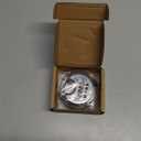 DELSWIN 4 Digit Combination Lock with Hardened Steel Shackle Combo Padlock for Sheds,Gym Locker,Storage Unit,Gate and Fence (1 Pc)