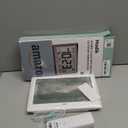 Wall Clock Atomic with Indoor Outdoor Temperature Battery Powered, Easy Reading with 10.5 Inch Large LCD Display, 330FT Range Table Wall Clock with DST, 12/ 24 Hour for Living Room Kitchen (White)