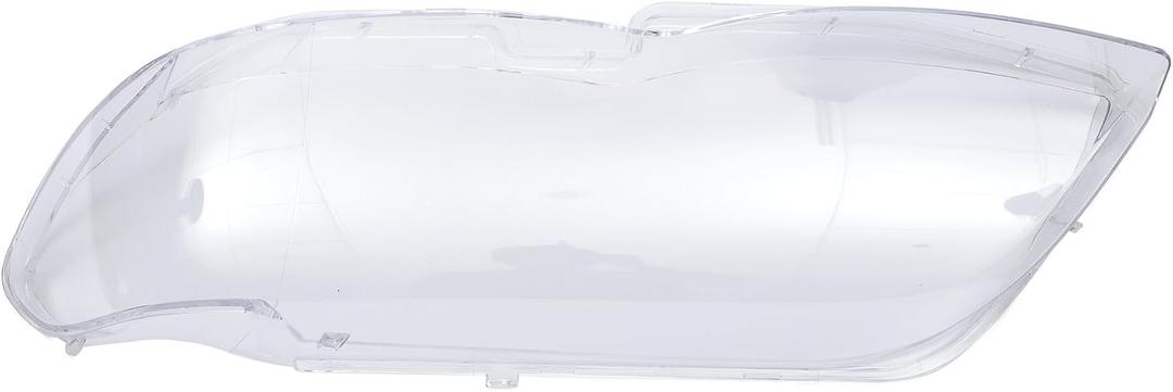 Headlight Lens Cover No.63117166817 Car Front Left Headlight Headlamp Lense Clear Lens Cover for BMW X5 2004-2006 PC Clear