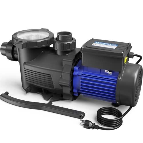AQUASTRONG In/Above Ground Pool Pump, High Flow (Dual Speed, 2HP, 5186 GPH, 115V)