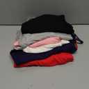 BQTQ 6 Pcs Women's Camisole Tops Undershirts Adjustable Spaghetti Strap Tank Top (Large, Black, White, Gray, Hot Pink, Red, Dark Blue)