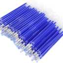 100 PCS Heat Erasable Fabric Refills, Disappearing Ink Pen for Fabric Quilting Sewing, Fabric Marking Pens Fabric Markers
