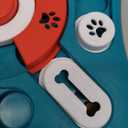 PETSTA Dog Puzzle Toys, Treat Dispensing Dog Enrichment Toys for IQ Training and Brain Stimulation, Interactive Mentally Stimulating Toys as Gifts for Puppies, Cats, Dogs (Green)