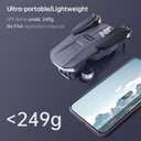 4K UHD GPS Drone with Camera for Adults N11 Pro, 90 Min 3 Battery Long Flight Time, Auto Return, Follow Me, Long Control Range, Brushless Motor, 5G FPV RC Quadcopter for Beginners