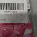 Little Girls Summer Sleeveless Dress Toddler Print Casual Sundress 2-7 Years (Pink)