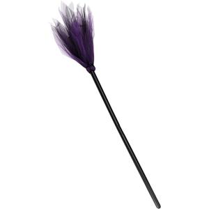 VALICLUD Halloween Witch Broom Props Kids Witch Broomstick Halloween Broomstick Witch Costume Accessories (1pcs)