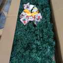 7 ft. Pre-Lit Cactus Artificial Christmas Tree with LED Lights and Ball Ornaments