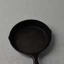 Lodge 9 Inch Cast Iron Pre-Seasoned Skillet  Signature Teardrop Handle - Use in the Oven, on the Stove, on the Grill, or Over a Campfire, Black