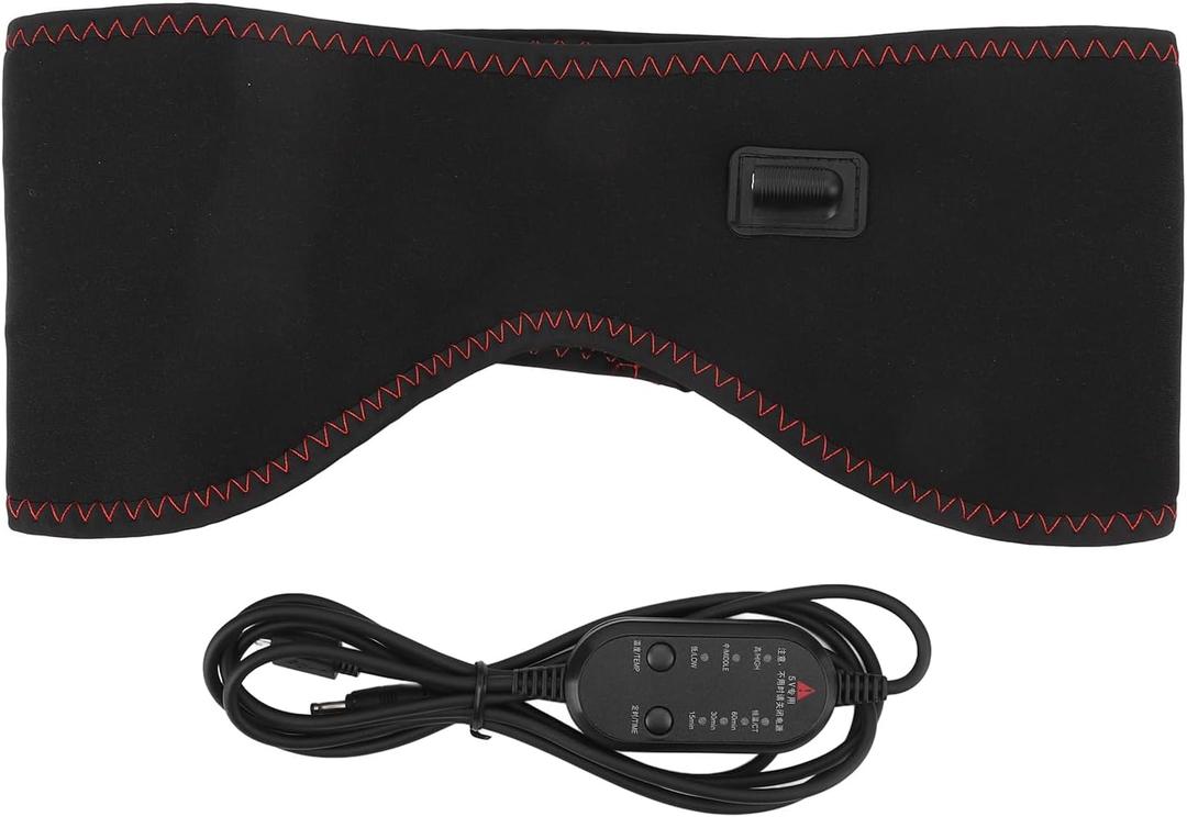 Heated Mandibular Profile Facial Strap Hot Compress Reduce Discomfort Face Heating Wrap Pad Neck Wrist Knee