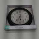 La Crosse Equity 20898 12 Inch Cora Quartz Analog Wall Clock