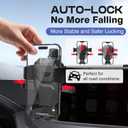 Sunsdrew Car Phone Holder for 2020 2021 2022 Lexus RX Accessories,Adjustable GPS RX Phone Mount for 12.3-inch Screen,Hands-Free Ultra Stable Phone Stand for All Phones