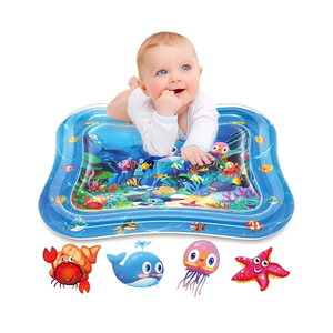 Infinno Inflatable Tummy Time Mat Premium Baby Water Play Mat for Infants and Toddlers Baby Toys for 3 to 24 Months, Strengthen Your Baby's Muscles, Portable