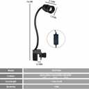 UPETTOOLS Aquarium Light Full Spectrum Fish Tank Lights LED Zoom Lights for Plants 3 Colors Adjustable Focal Length 10w