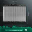 SCITOO Radiator Compatible with 2008 2009 2010 2011 2012 2013 2014 2015 for Nissan for Rogue 2.5L Rogue Select 2.5L