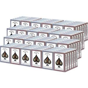 Regal Games [144 Decks] Rockets Bulk Playing Cards Set for Adults & Professionals - 310 GSM Linen Finish - Poker Cards for Blackjack, Euchre, Canasta - Casino Grade, Travel & Game Night Cards (Premium 144 Pack)