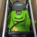 Greenworks 60V 21" Self-Propelled Cordless Lawn Mower, Brushless Motor, LED Lights, Includes 2X 4.0Ah Batteries & Rapid Dual-Port Charger(75+ Tool Compatibility, 45Min Runtime)