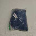 ANRABESS Women's Elegant Bridesmaid Dresses Square Neck Ruffle Split Midi Formal Dress for Wedding Guest Cocktail Party 2023 Gradution Prom Evening Night Dresses 893dianlan-XL Deep Blue  