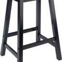 Winsome Satori Counter Stool, 24", Black