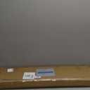 Fun Memories Solid Elm Wood Floating Shelves Set of 2-32 Inch Rustic Wall Shelves with Heavy-Duty Invisible Brackets - for Living Room, Kitchen, Bedroom, Bathroom - Natural Finish (Flat Edge, 32inch)