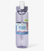 Manna Push Water Bottle, 39oz,