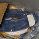 JASSONE Potty Training Seat, Toddler Step Stool, 2 in 1 Toilet for Kids, Baby Seat with Splash Guard and Anti-Slip Pad for Boys Girls, Blue