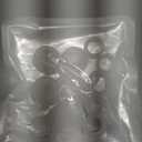 Straw Cover for YETI Cup, 4 Sets Silicone Spill Stopper Compatible with YETI Tumbler, Leak Proof Kit of Mug Accessories Including 4 Straw Cover, 4 Leak Proof Stopper (White 4PCS)