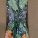 Coreland Artificial Flowers for Outdoor Decoration, 12 Bundles Realistic Fake Flowers UV Resistant Silk Marigold Faux Plants for Garden Patio Outside Planter Window Balcony Decor