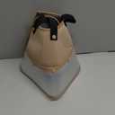 Soft Dog Cone Collar for Large, Medium & Small Dogs - After Surgery, Adjustable Pet Recovery E-Collar, Tan Medium