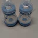 MAM 5oz Easy Start Anti-Colic Wide Neck Vented Baby Bottle, Slow Flow Breastfeeding-Like Nipple,Reduces Colic Gas & Reflux, Easy Clean, BPA Free,0+ Months, Made in Europe (2 Count (Pack of 1), Blue Teal)