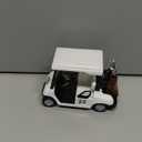 KinsFun - Golf Cart 4" Die Cast Metal Model Pullback Action Toy (No Decal)
