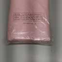 New Microfiber Hot Yoga Towel Mat, 24 x 72 inches, with Non-Slip Silicone Grip, Secure Fit Elastic Straps (Pink)