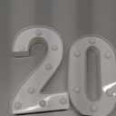20th Birthday Decorations for Women & Men, 20th Birthday Party Decorations for Women & Men, Light Up Numbers 20 Centerpieces Table Sign for Her & Him