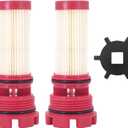 Dokili Fuel Filter Compatible with 75-250hp Mercury Verado Optimax DFI Outboard Sierra Motors 8M0060041 35-884380T 35-8M0020349 Quicksilver 8M0122423 Sierra 18-7981 Engine with Tool Wrench 2-Pack