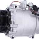NewYall 2.3L 2.4L A/C Compressor with Clutch for Honda Civic 2012-2015 CR-V 2007-2014 Acura ILX 2013-2015