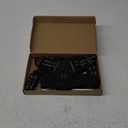 PHOEPET No Pull Dog Harness Medium Reflective Front Clip Vest with Handle,Adjustable 2 Metal Rings 3 Buckles,[Easy to Put on & Take Off](M, Black)