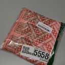 4 Pack Boho Bathroom Hand Towel 14 x 30 Inch 100% Turkish Cotton Decorative Boho Kitchen Hand Towel Farmhouse Bathroom Decor Set Absorbent Soft Guest Tea Gift(Red,White)